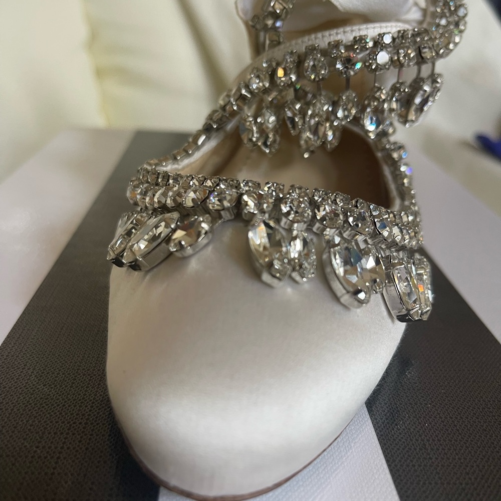Aquazurra Stella Jewel Bridal 105mm Pumps - Picture 5 of 7